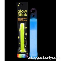 6 Inch Retail Packaged Glow Stick - Blue   